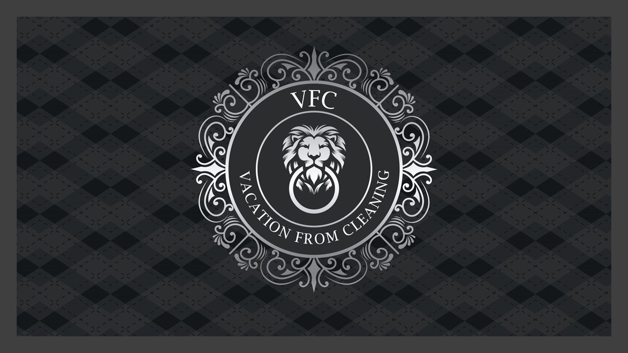 VFC symbol with a lion image in background